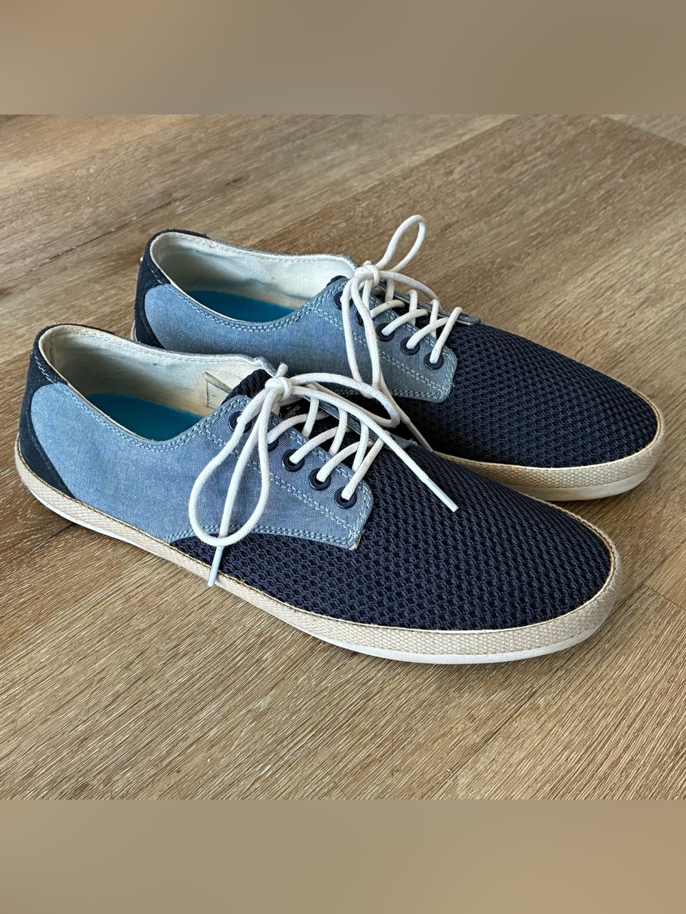 Original Penguin Casual Mesh Boat Sneakers Blue Men’s Shoes US 10.5 EU 44 28.5cm